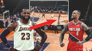 Get authentic los angeles lakers gear here. Lakers News Lebron James Fails Horribly With Damian Lillard Like Logo Shot