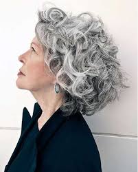 Short layered hair for volume. Grandma Hairstyles For Curly Hair Grey Curly Hair Hair Styles Short Hair Styles