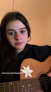 not a lot, just forever by Adrianne Lenker #adriannelenker  #notalotjustforever #cover #singingcover #musictok #fyp #guitar