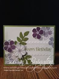 Sending Smiles Across The Miles Secret Garden Birthday Birthday Cards Stamping Up Cards Hand Crafted Cards