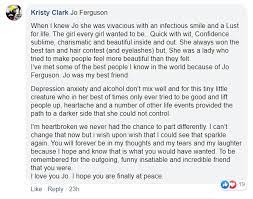 Stylist jo ferguson in nancy ganz 2013 'define your body' campaign. Jo Ferguson S Friend Kristy Hinze Shares Powerful Message As Celebrity Stylist Is Farewelled Daily Mail Online