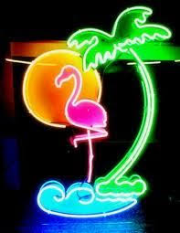 Neon Flamingo Neon Signs Neon Sign Art Neon Glow