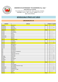 Lista De Precios 2015 Xlsx