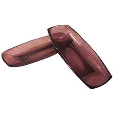 Moroccan Amethyst Hazel Ware Relish Dishes