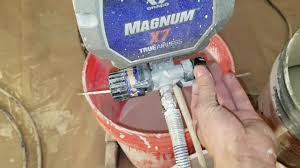 Graco X7 Magnum Spray Gun How To Youtube