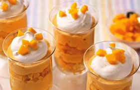 Mango Cream Recipe How To Make Mango Cream Indian Dessert Recipes Cream Recipes Mango Cream