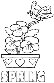 Spring color by number pages. Free Coloring Pages Spring Season Coloring Home