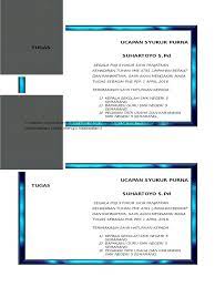 Maybe you would like to learn more about one of these? Ucapan Syukur Purna Tugas