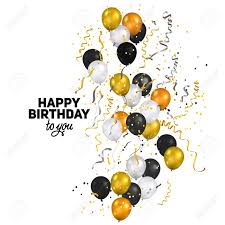 Alles gute zum geburtstag, herzlichen glückwunsch zum geburtstag, aus guetä zum geburi, vill glück zum geburri. Ballons Und Konfetti Herzlichen Gluckwunsch Zum Geburtstag Lizenzfrei Nutzbare Vektorgrafiken Clip Arts Illustrationen Image 85640818