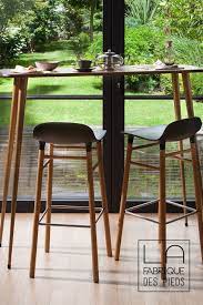 Pied Conique 110 Cm La Fabrique Des Pieds Table Haute Bois Table Haute Cuisine Table Haute