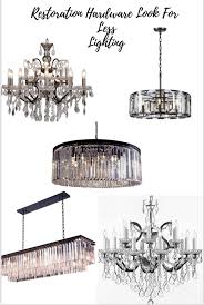 Restoration Hardware Look Alike Items For Less Restoration Hardware Lighting Restoration Hardware Style Restoration Hardware Decor