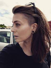 Medium length hairstyle for men | with undercut and fade. Long Hair Undercut Undercut Long Hair Shaved Long Hair Long Hair Shaved Sides