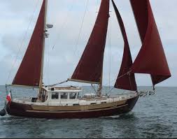 Fisher 37 A Vendre For Sale Gaelnautisme Com Email Gaelnautisme Gmail Com Classic Boats Sailing Wooden Boats