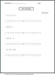 Match each inequality to the correct description. Solving Inequalities Worksheet Pdf Printable Worksheets And Activities For Teachers Parents Tutors And Homeschool Families