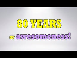 The 80th birthday is one of the most special, large and all out round birthdays, therefore you should congratulate that special person for turning 20 four times, by letting them know how much you care about them and. Happy 80th Birthday 80th Birthday Wishes Youtube