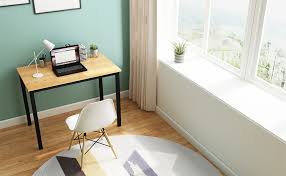 Meine meinung zur ikea linnmon / adils tisch kombination.montage, review, test & 50kg belastung. Need Computertisch Schreibtisch 100x60 Cm Pc Tisch Burotisch Arbeitstisch Esstisch Fur Home Office Teak Schwarz Ac3bb 100 Amazon De