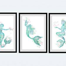 Collect ideas for your design projects from around the web with the decorpad bookmark tool. Mermaid Silhouette Art Print Home Decor Wall Art Poster C Home Decor Posters Prints