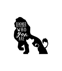 Lion King Svg Remember Who You Are Svg Lion King Png Simba Etsy In 2021 Disney Silhouette Art Disney Silhouettes Disney Decals