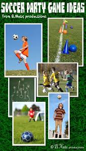 Birthday Party Game Ideas Bnute Productions Soccer Party Game Ideas Sports Themed Party Soccer Party Soccer Theme Parties