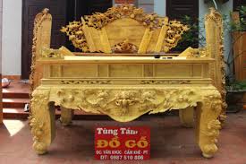 Bộ Sập Thờ Tứ Linh Chân 22 Gỗ Mít Ta