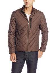 Cole Haan Men S Quilted Jacket With Leather Details Review Quilted Jacket Men Men S Coats And Jackets Cole Haan Men
