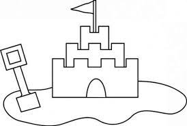 Learn about famous firsts in october with these free october printables. Sand Castle Outline Coloring Page Download Print Online Coloring Pages For Free Castle Coloring Page Sand Castle Online Coloring Pages