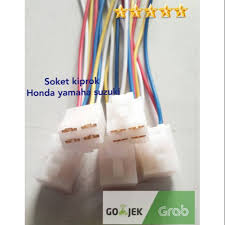 Soket dan warna kabel sepeda motor umumnya tidaklah sama, baik itu soket kiprok motor honda, soket kiprok motor yamaha, soket kiprok motor suzuki dan soket kiprok motor kawasaki, namun sistem kerjanya bisa di bilang sama, dan jika anda jeli dan teliti anda juga bisa mengkanibal kiprok dari kiprok motor lain yang beda merk. Kabel Soket Kiprok Mio Beat Grand Supra Vega Jupiter Smash Shopee Indonesia