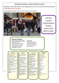What did jim and his mother take from billy's chest before they fled the inn? Gcse Paper 1 Question 5 Writing Task Teaching Resources