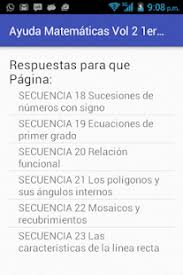 Infinita secundaria matemáticas 3 respuestas. Matematicas Vol Ii Primero Sec Apps En Google Play