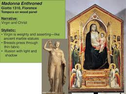 Madonna enthroned, also known as the ognissanti madonna, or just madonna ognissanti, is a painting by the italian late medieval artist giotto di bondone, housed in the uffizi gallery of florence, italy. Chapter 10 Islamic Art Ppt Download