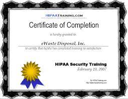 Hipaa training free with certificate. Hipaa Training Certificate Of Completion