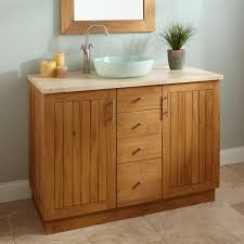 Yay 48 Montara Teak Vessel Sink Vanity 1 450 Teak Bathroom Vanity Teak Bathroom Teak Vanity