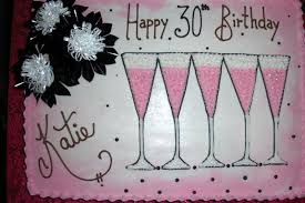 21st Birthday Sheet Cake Ideas Birthday Sheet Cakes For Women This Classy 30th Birthday Cake Is Pink Champagne F Birthday Sheet Cakes New Birthday Cake Birthday Cake Ideas For Adults Women