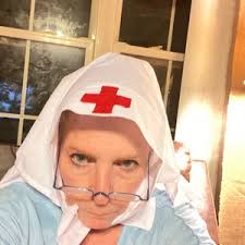 Handmade Adult Girls Women WW1 WWI Style Nurse Headscarf Hat Headgear Veil 