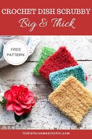 Blog free patterns sparkly crochet dish scrubby october 13, 2019. Big Thick Crochet Dish Scrubby Itchin For Some Stitchin