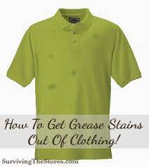 How To Get Oil And Grease Stains Out Of Clothes Cleaning Hacks Grease Stains Household Cleaning Tips