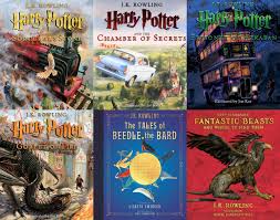Harry potter schoolbooks box set: Harry Potter Illustrated Books Collection Pack Of 6 J K Rowling Jim Kay 9781338658651 Amazon Com Books