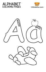 Letter coloring pages · a is for airplane, acorn, apron, axe, ant, alligator, apple, anchor, alien · b is for bee, banana, bread, box, balloon, . Free Printable Alphabet Coloring Pages For Kids 123 Kids Fun Apps Alphabet Coloring Pages Abc Coloring Pages Coloring Worksheets For Kindergarten