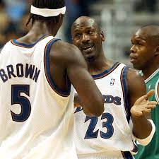 Center kwame brown played 12 seasons for 7 teams. Kwame Brown Michael Jordan Kwame Brown Sports Nba Legends