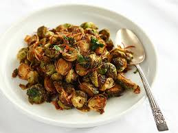 Pan fry them in hot olive oil with garlic and onion, and they turn golden brown, with crispy edges and a sweet, nutty flavor that will become addictive. The Food Lab S Thanksgiving Fry Your Brussels Sprouts Serious Eats
