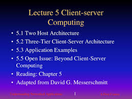 The server provides services to the client. Ppt Lecture 5 Client Server Computing Powerpoint Presentation Free Download Id 1634636