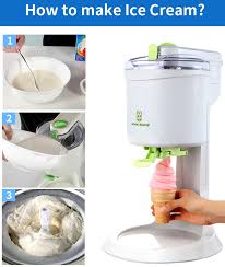 Jun 21, 2021 · to use this type of ice cream maker, fit the canister into the larger bucket. Electric Ice Cream Maker Home Use Ice Cream Making Machine Ice Cream Makers Aliexpress