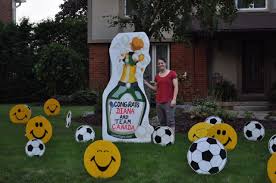 Birthday Lawn Signs Rental Long Island Champagne Birthday Yard Card Birthday Lawn Signs Birthday Yard Signs Yard Cards