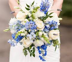 Check spelling or type a new query. Garden Fresh Flowers In Season In October Summer Wedding Bouquets Blue Wedding Flowers Delphinium Wedding Bouquet