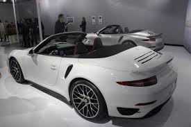2010 porsche 911 carrera s. 2014 Porsche 911 Turbo Cabriolet Amp Turbo S Cabriolet La Live