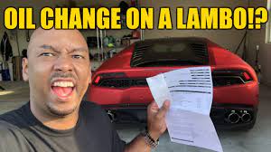 Here in the uk, if you take a ~£190k huracan to an indy for its first service, it can devalue significantly the car's resale price. Oil Change On My Lamborghini Was How Much Wtf Youtube