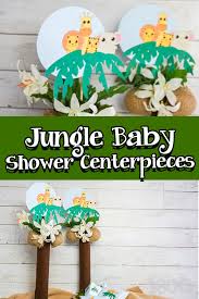 This doesn't necessarily sound incredibly exciting on the first read, but just look at these decorative paper lanterns. Diy Jungle Baby Shower Centerpieces 3 Boys And A Dog