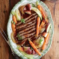 I'm going to thicken with a flour/water mixture instead. Slow Cooker Beef Cabbage With Potatoes Carrots Recipe Myrecipes