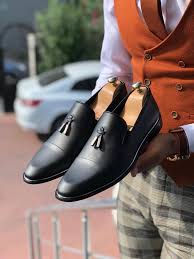 Tassels Classic Shoes Matte Black Best Shoes For Men Tassel Shoes Dress Shoes Men