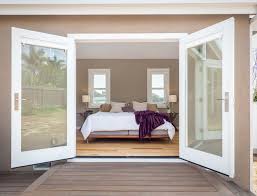 You should have a good view of the bedroom door from your bed. Double Entry Doors Bedroom Ideas And Photos Houzz
